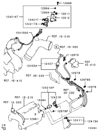 MR988075-VALVE,EMISSION SOLENOID