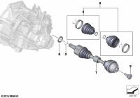 31608681529-WIPING DRIVE SHAFT PD LEFT