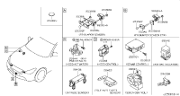 B53441MA0A-Actuator assy-hood