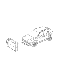 2Q0907572M-Radar sensor: