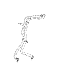 55056590AC-HOSE HEATER SUPPLY AND RETURN