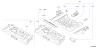 74512CJ035-Panel fr-rr floor