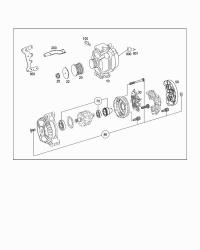 0131549902-ALTERNATOR 14V/150A-S(W220)199