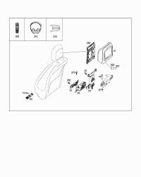 2215455740-BRACKET,HARNESS
