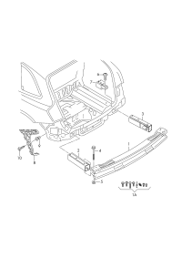 L8R0807453B-PORSCHE CAYENNE GUIDE LTRL RH