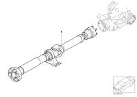 26112282980-Transmission, propeller shaft manual
