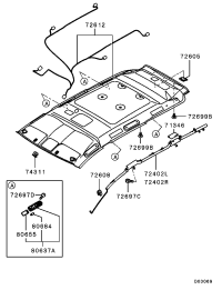 8405A001YA-LAMP ASSY,ROOM