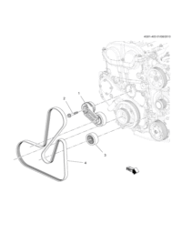 24430296-TENSIONER,DRV BELT