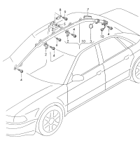 4E4880741-Air bag unit-head * *