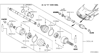 39101ED50C-SHAFT ASSY FRON