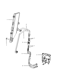68025160AA-COOLER AUXILIARY TRANS. OIL