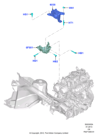 W708728S442-BOLTRR SUSP STABILIZER