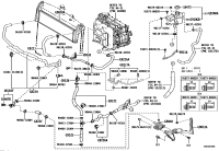 G903148020-Bracket sub-assy, hybrid water pump