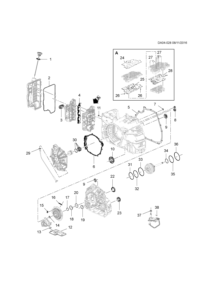 24276290-AUTOMATIC TRANSMISSION GASKET SET