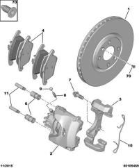 9801876680-Brake disc frt