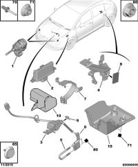 6224K8-Box, headlamp auto adjust control