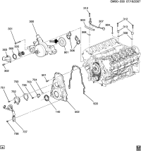 12585673-SEAL, CR/SHAFT FRT OIL. Y-8