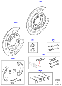SXS500010-Brake adj kit