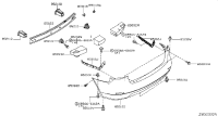 850903RA0B-ABSORBER ASSY ENERGY,REAR BUMPER