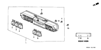 79660SFE942-Control assy-a/c rr