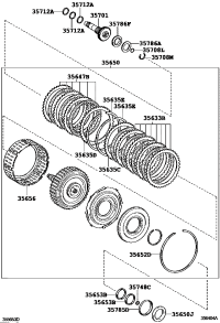 3560733010-DISC, CLUTCH (FOR FORWARD MULTIPLE DISC CLUTCH)