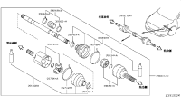 39101JN00C-SHAFT ASSY FRON