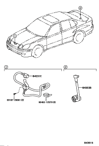 8423133030-SWITCH ASSY, COURTESY LAMP (FOR ENGINE ROOM)