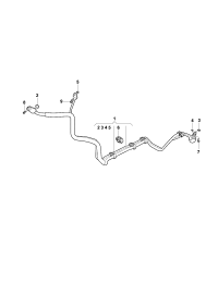 3QG820885C-COOLENT HOSE-FRONT-AUDI-Q7/Q8