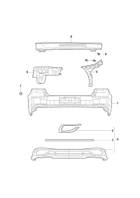 5DL807421-COVER ASSY, PLASTIC