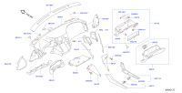 682002V70A-PANEL & PAD ASSY-INSTRUMENT