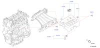 14041JN30A-ORNAMENT ASSY-ENGINE COVER