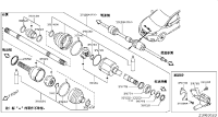 391004BB0B-SHAFT ASSY-FRON