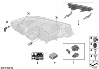 63118496139-REPAIR KIT HEADLIGHT631014
