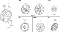 D0300JD110-WHEEL-ROAD AL
