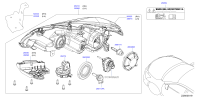 284748991E-ACTUATOR ASSY-HEAD LAMP