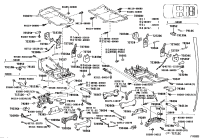 7896060070B0-BAND ASSY, FOLD SEAT STOPPER, NO.2