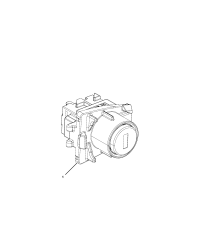 68312198AA-B - CYLINDER DOOR LOCK