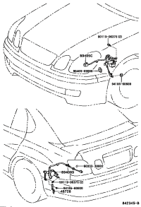 8940630100-SENSOR SUB-ASSY, HEIGHT CONTROL, FRONT