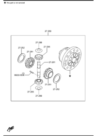 FZ4127251-GEAR,DIFF.SIDE