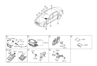 959103T550-MODULE ASSY-AIR BAG CONTROL