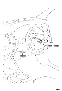8463006040-SWITCH ASSY, CRUISE CONTROL MAIN