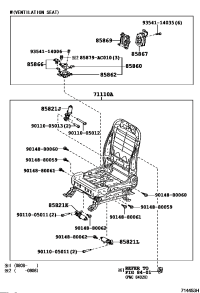 8580158020-MOTOR ASSY, POWER SEAT