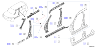 760311LB9A-BODY ASSY-SIDE,LH