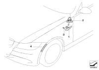 63137253326-E90 SIDE LAMP 3-SERIES [05-07]