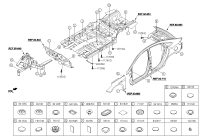 84145C2000-UNDER COVER ASSY-FLOOR FR,RH