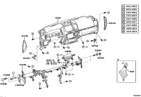 5540060031E2-PAD ASSY, INSTRUMENT PANEL SAFETY
