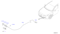 656015DA0B-LOCK ASSY HOOD