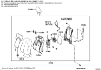 7275033140-ADJUSTER ASSY, LUMBAR SUPPORT, RH