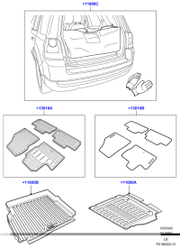 LR002516-Gasket-cargo hold