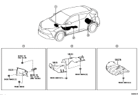 58327F4050-INSULATOR, MAIN MUFFLER HEAT